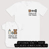Tools Of The Trade - Baby Gift Set - Baby Bodysuit Gift Set