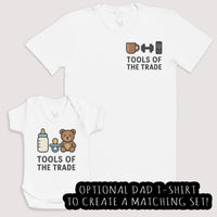 Tools Of The Trade - Baby Gift Set - Baby Bodysuit Gift Set