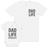 Dad Life Apprentice - Baby Gift Set - Baby Bodysuit Gift Set