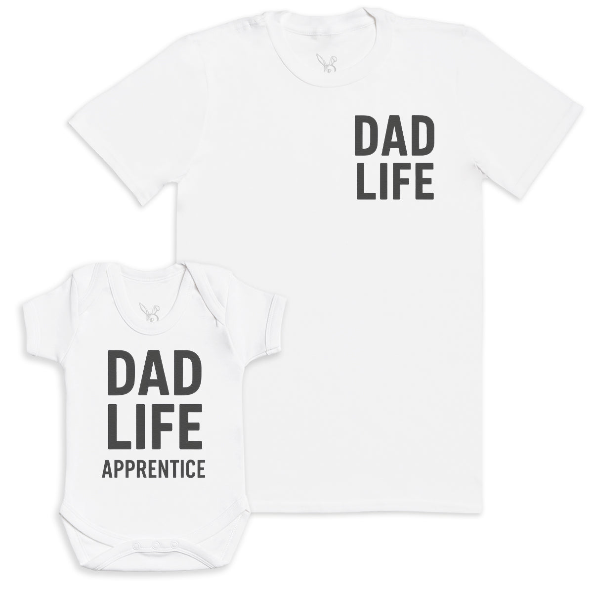Dad Life Apprentice - Baby Gift Set - Baby Bodysuit Gift Set