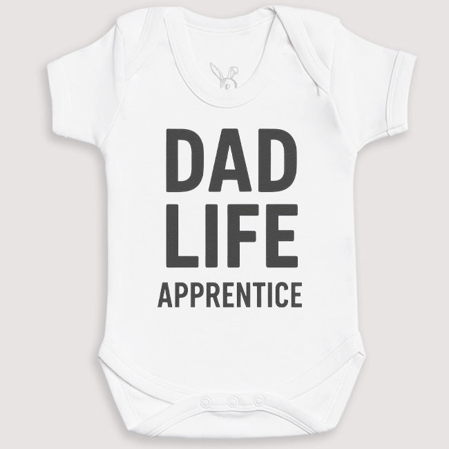 Dad Life Apprentice - Baby Gift Set - Baby Bodysuit Gift Set