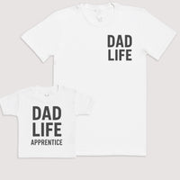 Dad Life Apprentice - Baby Gift Set - Baby Bodysuit Gift Set