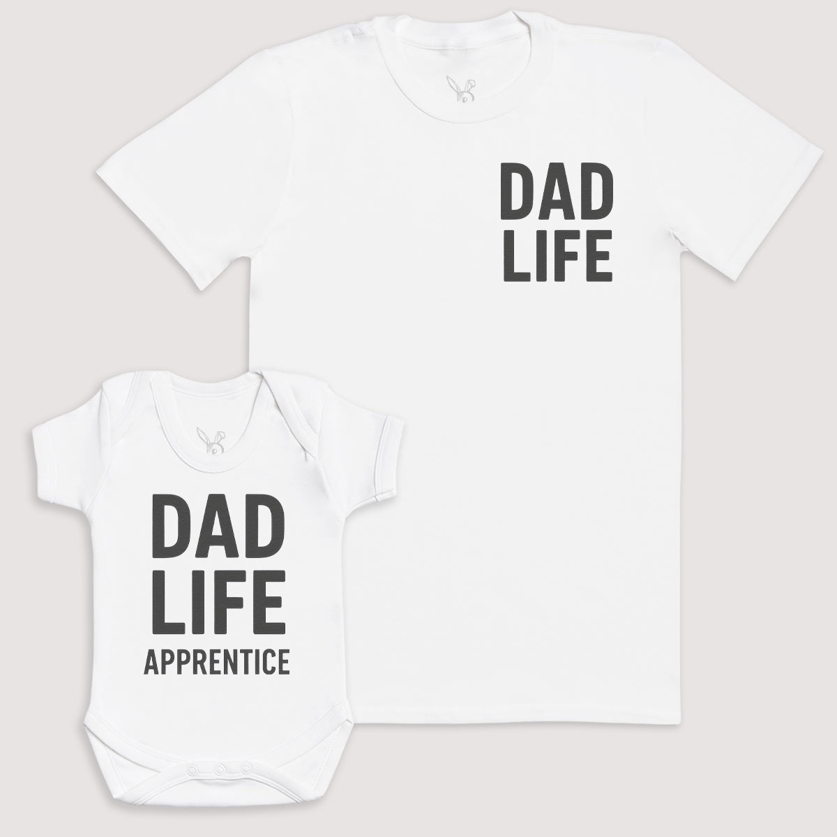 Dad Life Apprentice - Baby Gift Set - Baby Bodysuit Gift Set