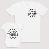 Future Trouble - Baby Gift Set - Baby Bodysuit Gift Set