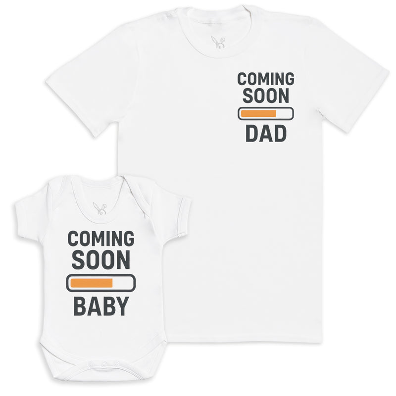 Coming Soon Baby - Baby Gift Set - Baby Bodysuit Gift Set