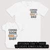 Coming Soon Baby - Baby Gift Set - Baby Bodysuit Gift Set