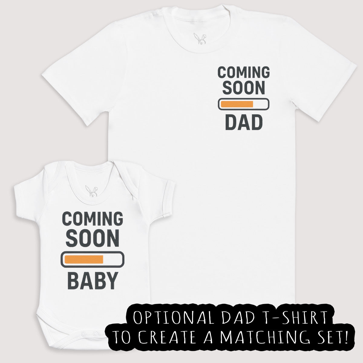 Coming Soon Baby - Baby Gift Set - Baby Bodysuit Gift Set