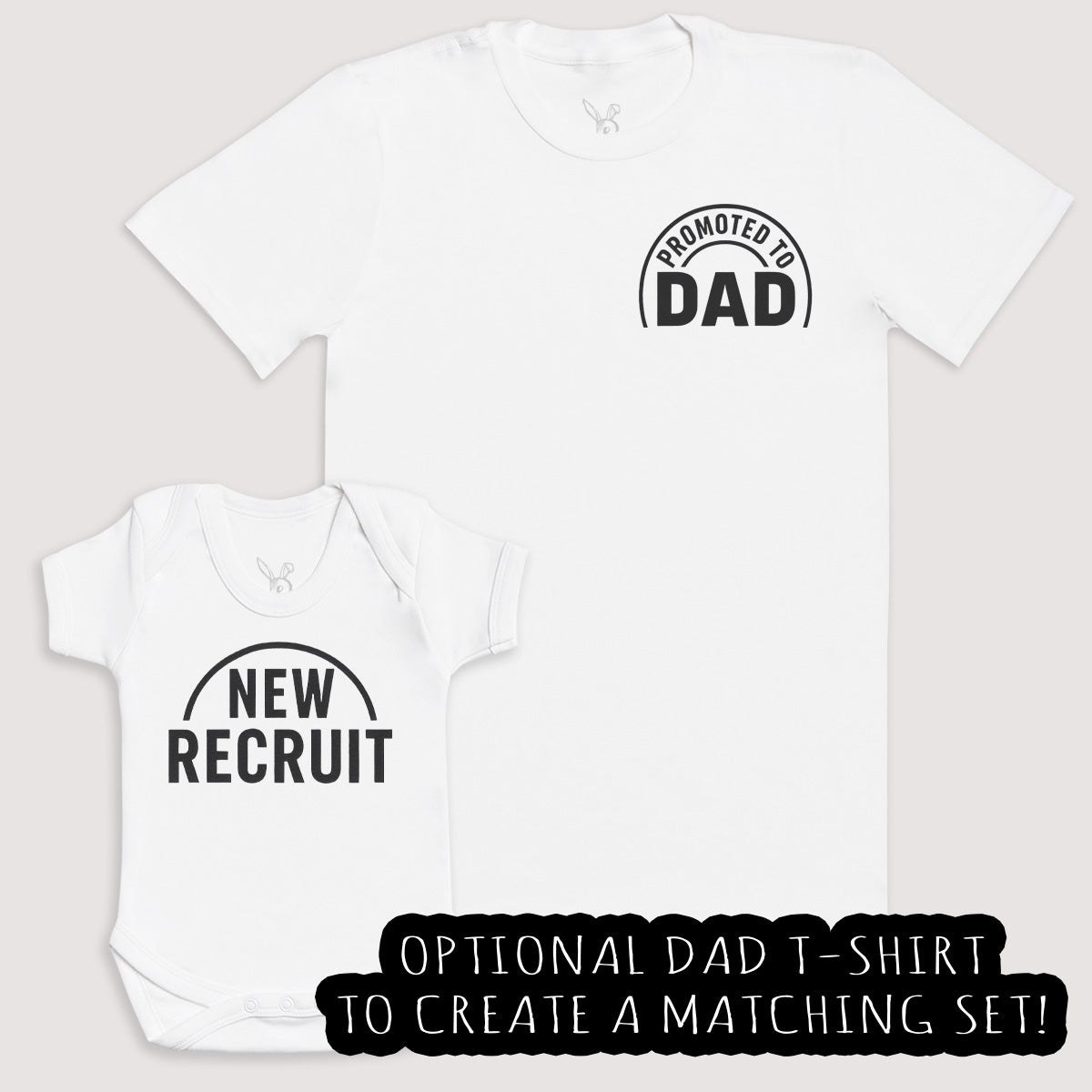 New Recruit - Baby Gift Set - Baby Bodysuit Gift Set