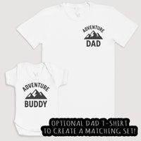 Adventure Buddy - Baby Gift Set - Baby Bodysuit Gift Set