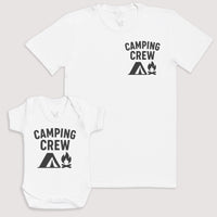 Camping Crew - Baby Gift Set - Baby Bodysuit Gift Set