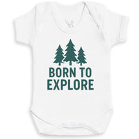 Born To Explore - Baby Gift Set - Baby Bodysuit Gift Set