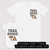 Trail Rookie - Baby Gift Set - Baby Bodysuit Gift Set