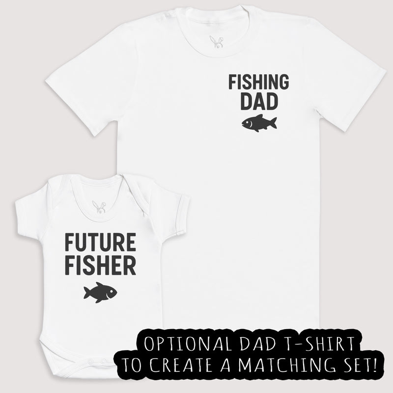 Future Fisher - Baby Gift Set - Baby Bodysuit Gift Set