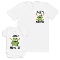 Little Monster - Baby Gift Set - Baby Bodysuit Gift Set