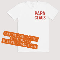 Baby Claus - Baby Gift Set - Baby Bodysuit Gift Set
