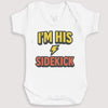 I'm His Sidekick - Baby Gift Set - Baby Bodysuit Gift Set