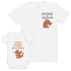 Tiny Fire Breather - Baby Gift Set - Baby Bodysuit Gift Set