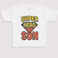 Super Hero Son - Baby Gift Set - Baby Bodysuit Gift Set