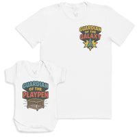 Guardian Of The Playpen - Baby Gift Set - Baby Bodysuit Gift Set