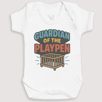 Guardian Of The Playpen - Baby Gift Set - Baby Bodysuit Gift Set