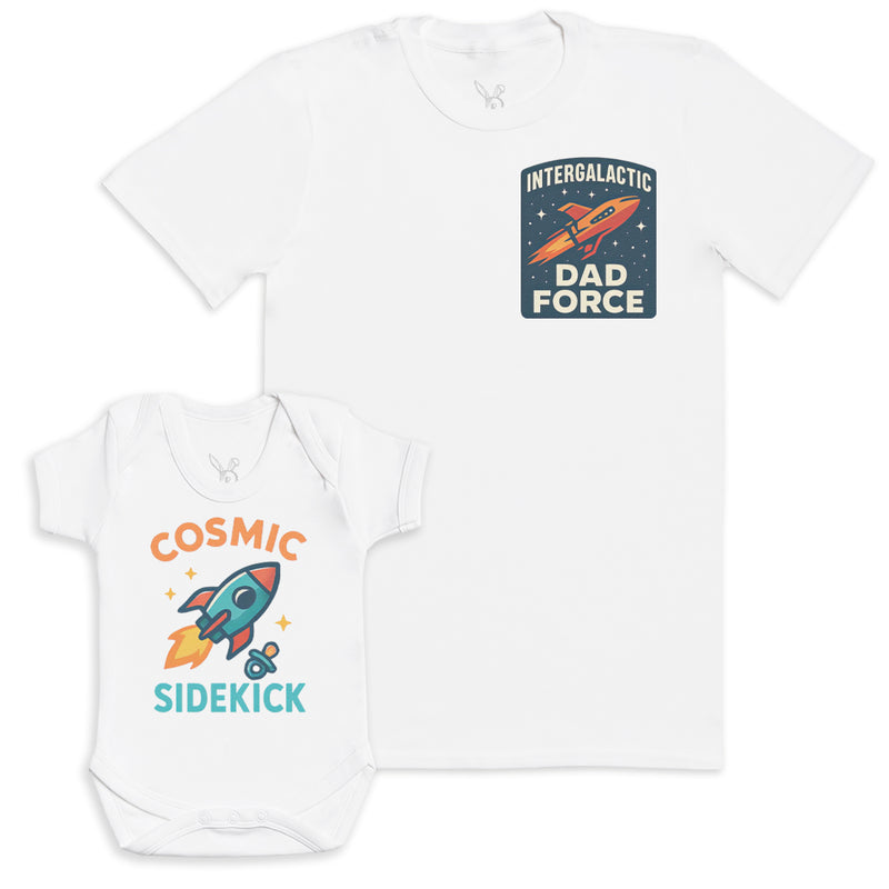 Cosmic Sidekick - Baby Gift Set - Baby Bodysuit Gift Set