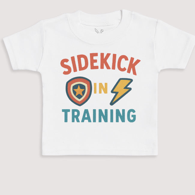 Sidekick In Training - Baby Gift Set - Baby Bodysuit Gift Set