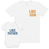 Like Father - Baby Gift Set - Baby Bodysuit Gift Set