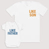 Like Father - Baby Gift Set - Baby Bodysuit Gift Set
