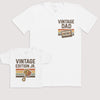 Vintage Edition JR - Baby Gift Set - Baby Bodysuit Gift Set