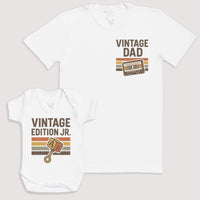 Vintage Edition JR - Baby Gift Set - Baby Bodysuit Gift Set
