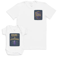 Rare And Legendary - Baby Gift Set - Baby Bodysuit Gift Set