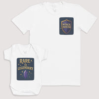 Rare And Legendary - Baby Gift Set - Baby Bodysuit Gift Set