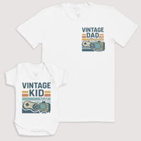 Vintage Kid - Baby Gift Set - Baby Bodysuit Gift Set