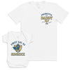 First Gig As Sidekick - Baby Gift Set - Baby Bodysuit Gift Set