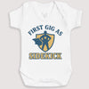 First Gig As Sidekick - Baby Gift Set - Baby Bodysuit Gift Set