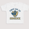 First Gig As Sidekick - Baby Gift Set - Baby Bodysuit Gift Set