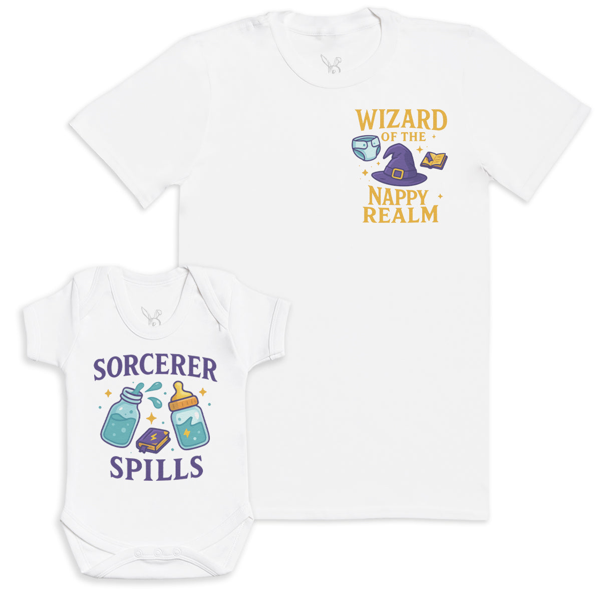 Sorcerer Spills - Baby Gift Set - Baby Bodysuit Gift Set