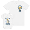 New To The Crew - Baby Gift Set - Baby Bodysuit Gift Set
