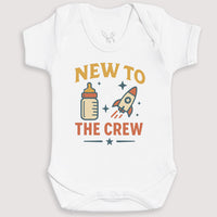 New To The Crew - Baby Gift Set - Baby Bodysuit Gift Set