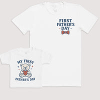 My First Father's Day - Baby Gift Set - Baby Bodysuit Gift Set