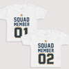 Squad Member 01 and 02 - Baby Gift Set - Baby Bodysuit Gift Set