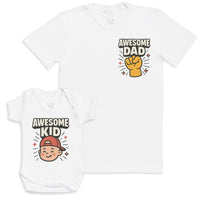 Awesome Kid - Baby Gift Set - Baby Bodysuit Gift Set