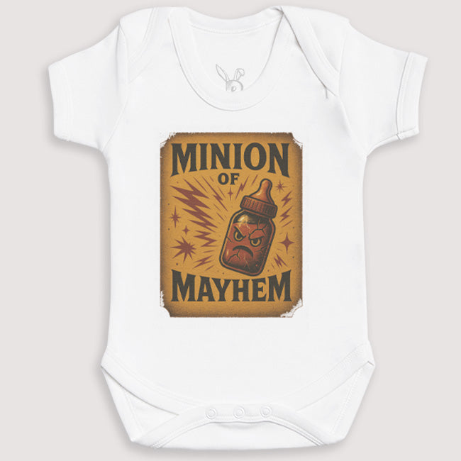 Minion Of Mayhem - Baby Gift Set - Baby Bodysuit Gift Set