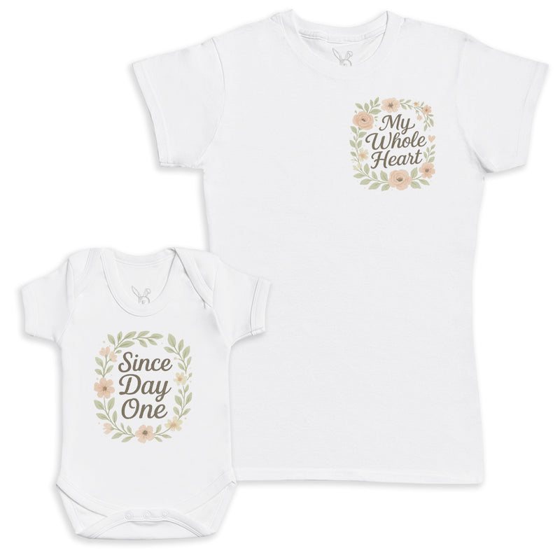 Since Day One - Baby Gift Set - Baby Bodysuit Gift Set