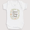 Since Day One - Baby Gift Set - Baby Bodysuit Gift Set