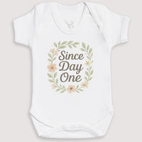Since Day One - Baby Gift Set - Baby Bodysuit Gift Set