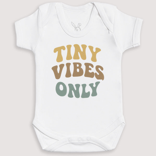 Tiny Vibes Only - Baby Gift Set - Baby Bodysuit Gift Set