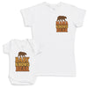 Baby Knows Bear - Baby Gift Set - Baby Bodysuit Gift Set