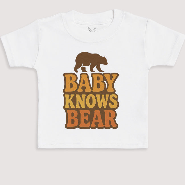 Baby Knows Bear - Baby Gift Set - Baby Bodysuit Gift Set