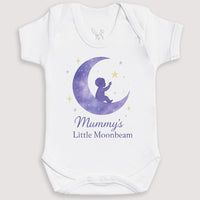 Mummys Little Moonbeam - Baby Gift Set - Baby Bodysuit Gift Set